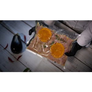 Грудка индейки в апельсиновом соусе 450 гр